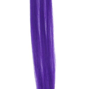 Extensões De Cabelo Colorido Destacam Peruca Sintética