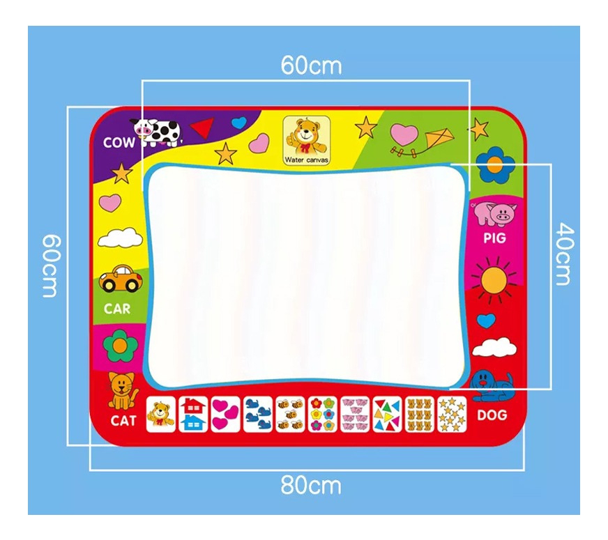 Brinquedo Infantil Lousa Mágica Didática De Desenho - Imagem 3