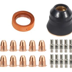 Kit De Acessórios De Tocha De Corte De Plasma 22pcs S45