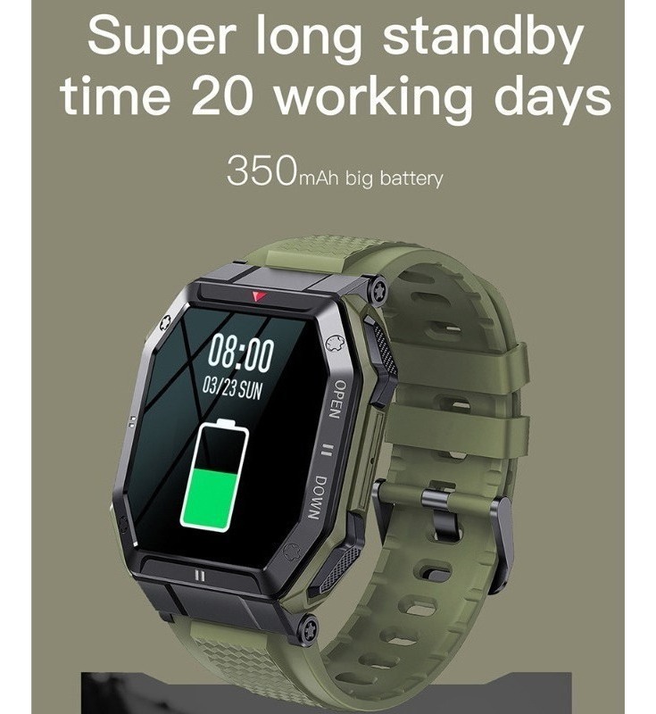 Smartwatch Para Esportes Ao Ar Livre Para Homens. - Imagem 8