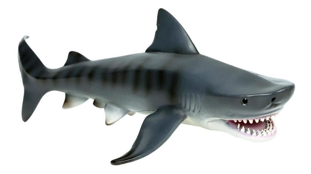 2 Peças De Ação De Tubarão Modelo Miniatura Brinquedo - Imagem 4