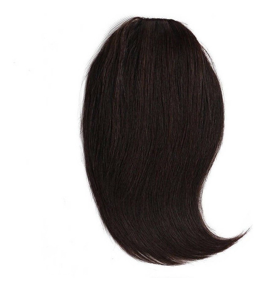 Peruca Cabelo Humano Virgem 20cm Franja - Imagem 16