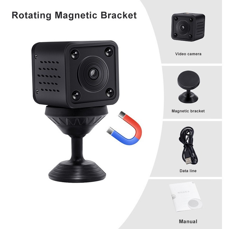 Hd Wifi Remote Home Monitor Câmeras De Segurança Infravermel - Imagem 7