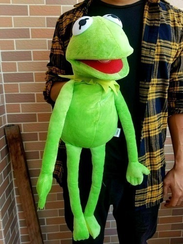 Lazhu Caco O Sapo Fantoche De Mão Brinquedos De Boneca De - Imagem 7
