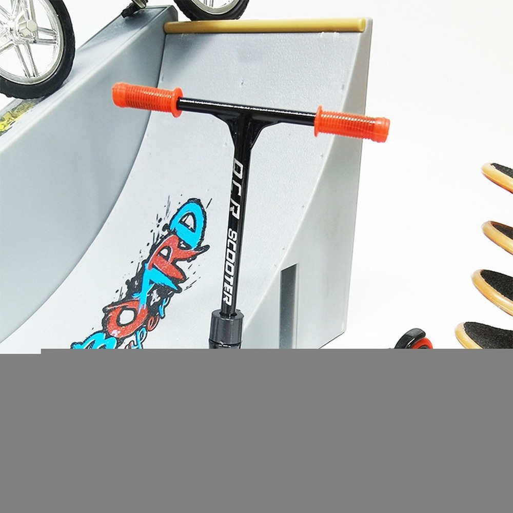 Brinquedo Infantil Mini Scooter Ramps Fingerboard Bike Cdh-7 - Imagem 6
