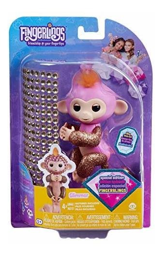 Wowwee Fingerlings Macacos Fingerblings Glimmer Pinkrose - Imagem 5