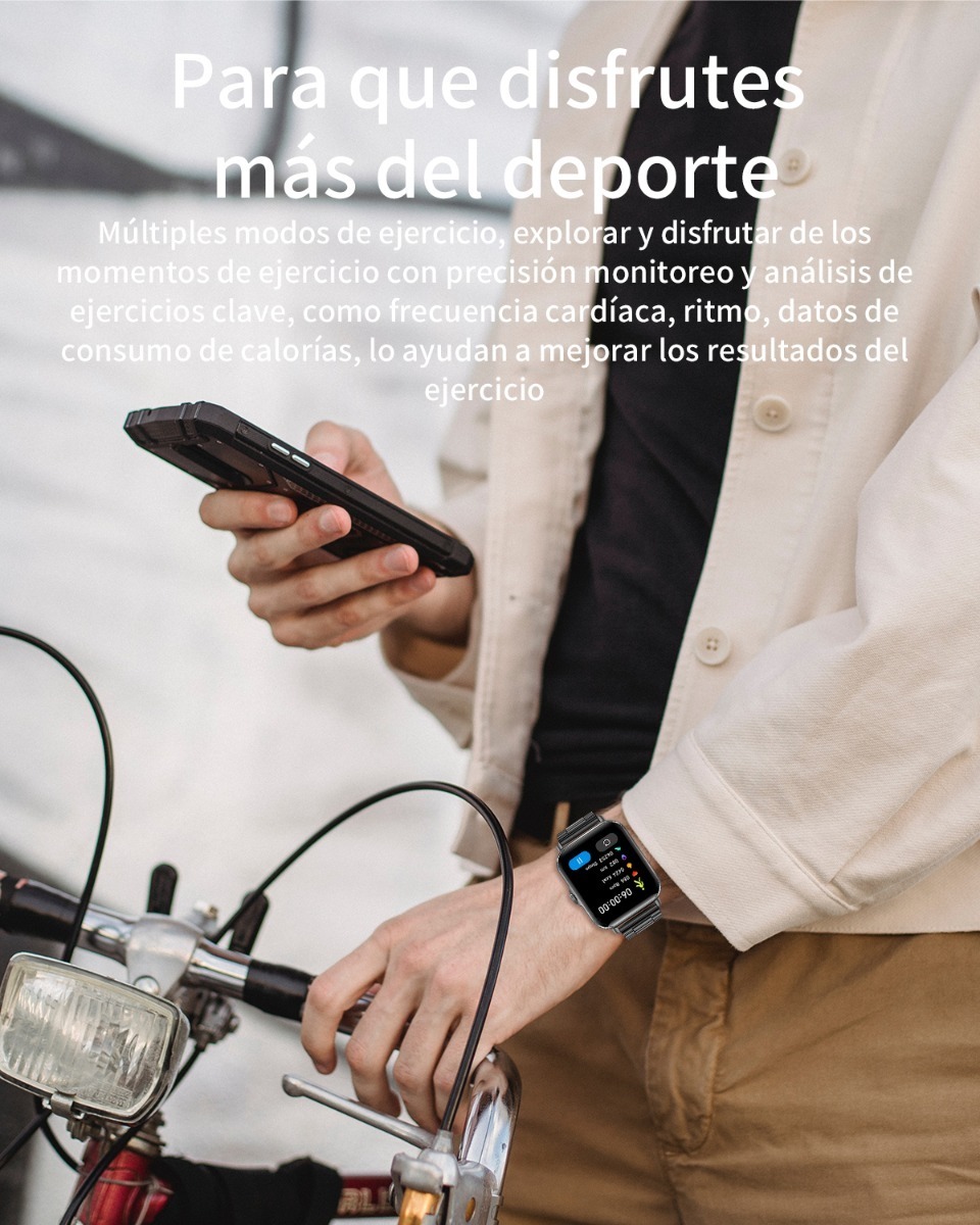 Smartwatch Bluetooth Esportivo À Prova D'água - Imagem 5