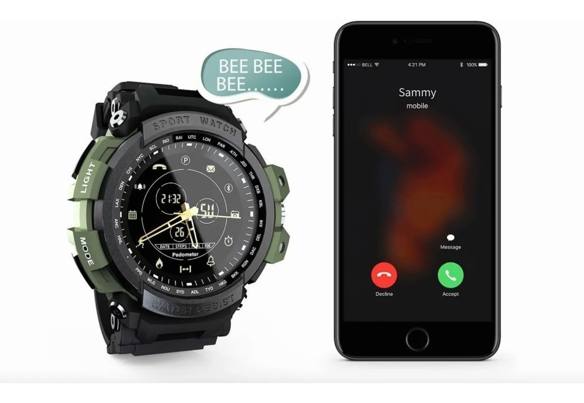 Mk28 Smartwatch 1,14 Polegadas Tela 5atm Anti-penet - Imagem 5