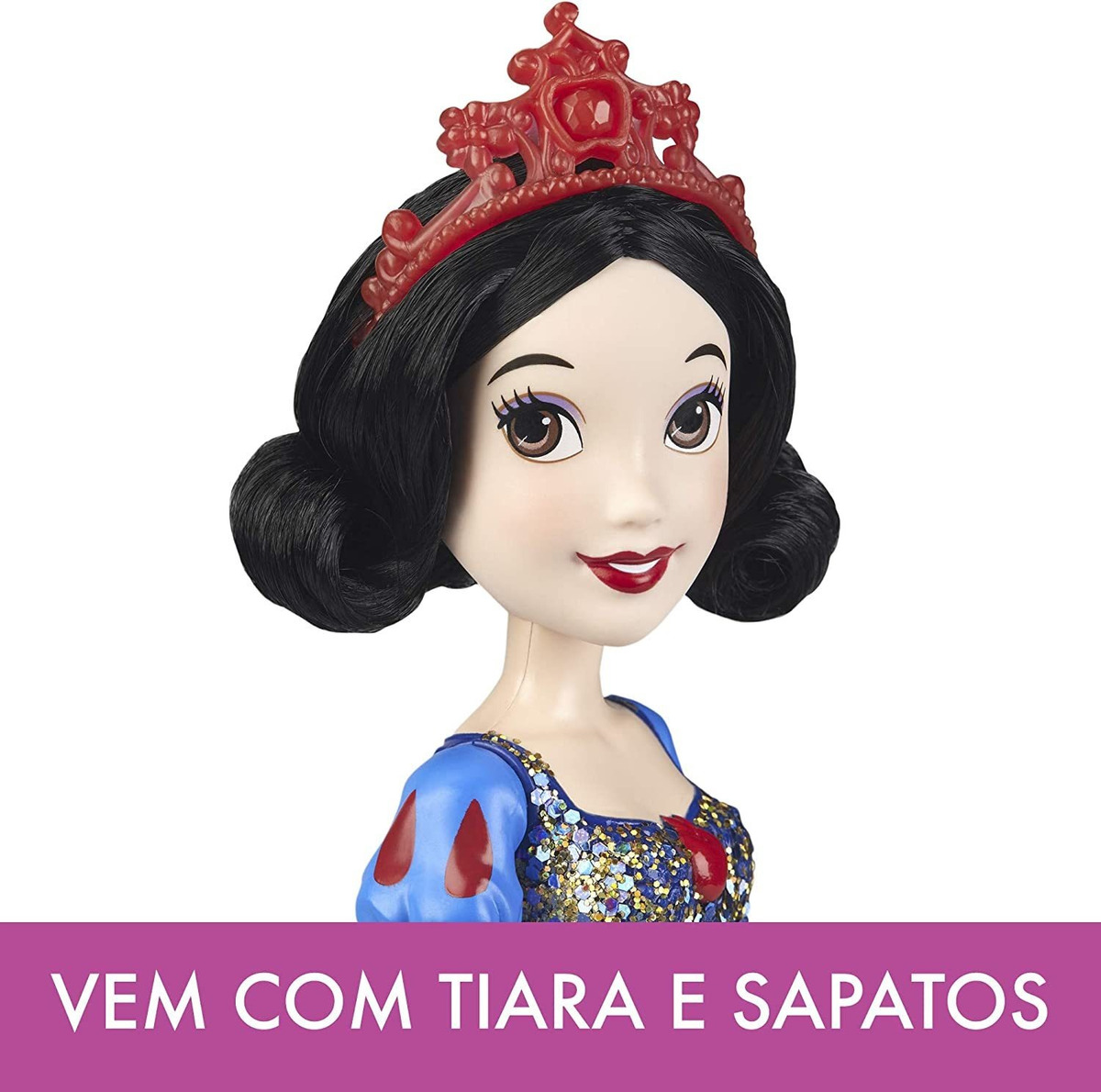 Disney Princess Royal Shimmer Branca De Neve - Imagem 5