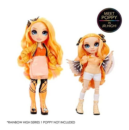 Boneca Rainbow High Escola Jr. Poppy Rowan - Imagem 4