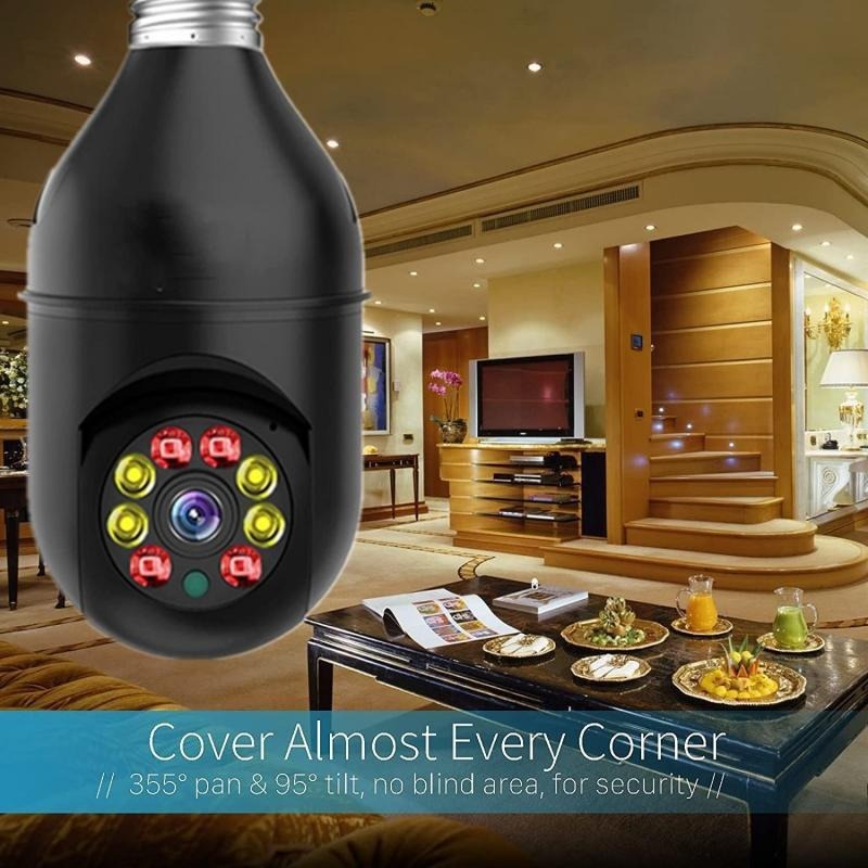 Camera De Segurança Wifi,360° Camera Espia 5ghz - Imagem 2