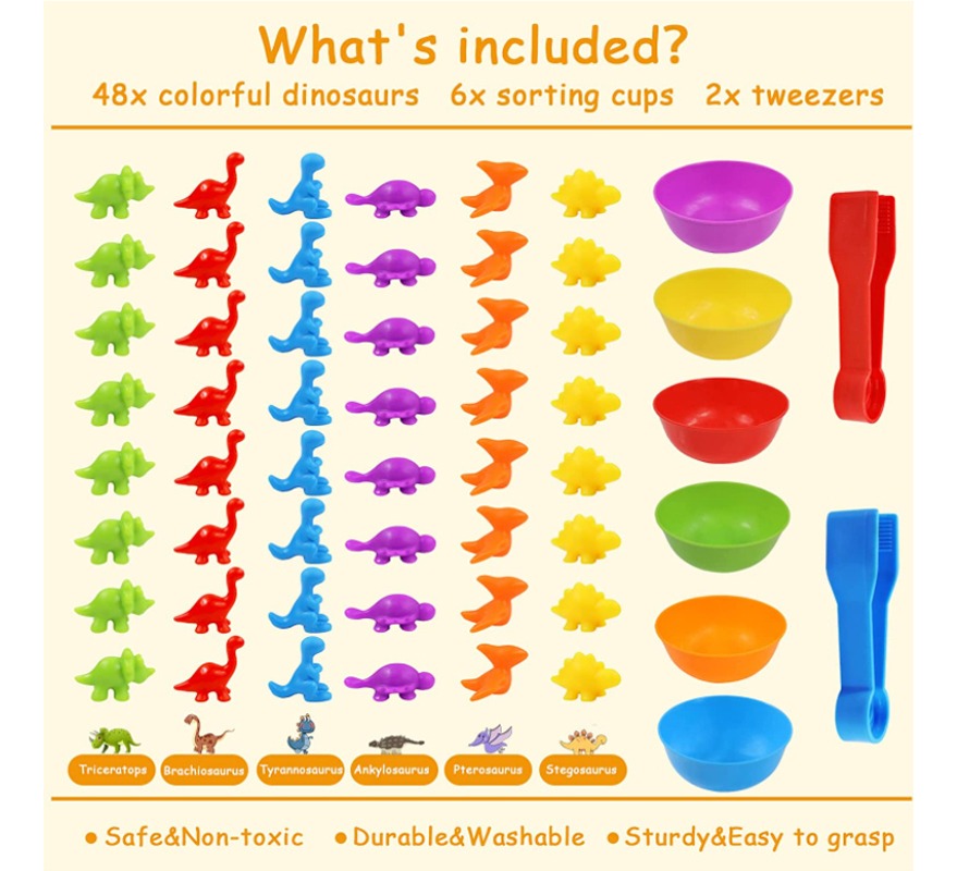 Brinquedos Educativos Do Bebê Montessori Para Crianças, Jogo - Imagem 3