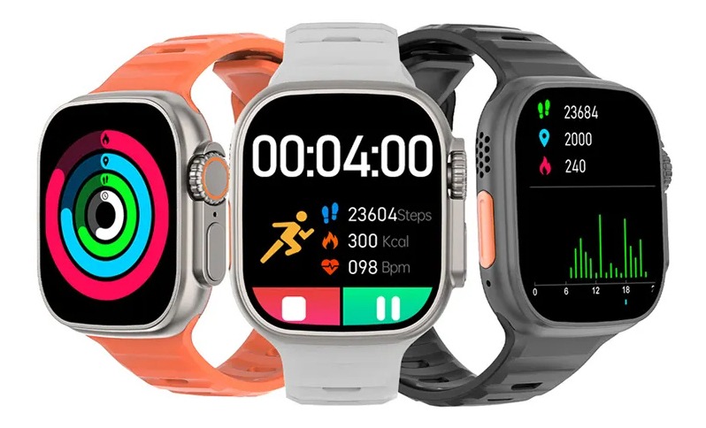 Smartwatch Iwo Z59 Ultra Com Nfc Bluetooth - Imagem 10