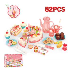 Bolo De Aniversário Musical De Brinquedo Infantil/fruta/conj