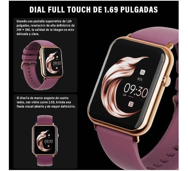 Relógio Inteligente À D'água Smartwatch Esportivo Mulheres - Imagem 7