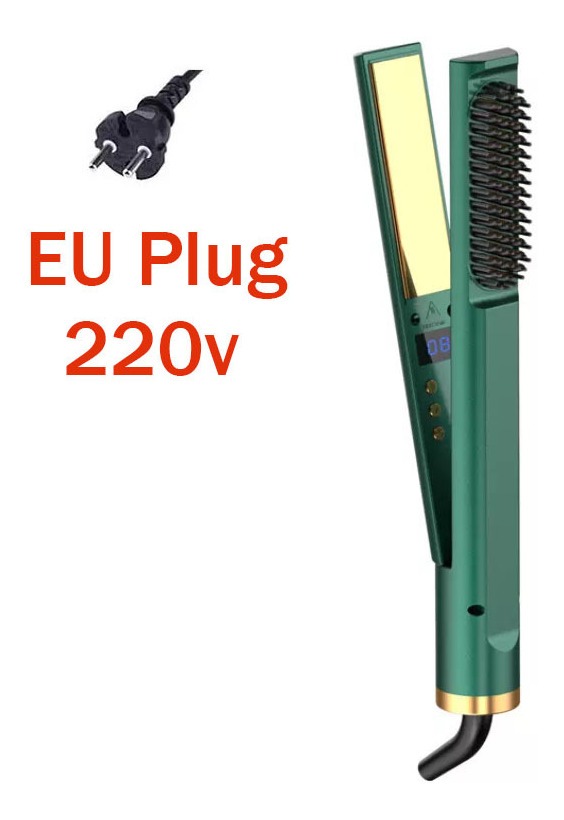 Escova De Alisamento De Cabelo Elétrica Profissional 3em1 - Imagem 14