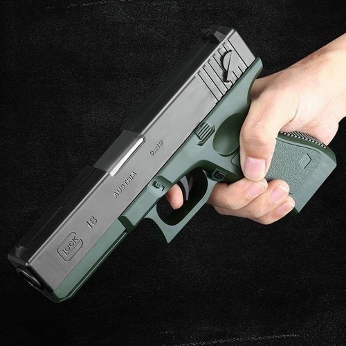 Arma Brinquedo Infantil Same Glock Soft Bullet Gun - Imagem 3