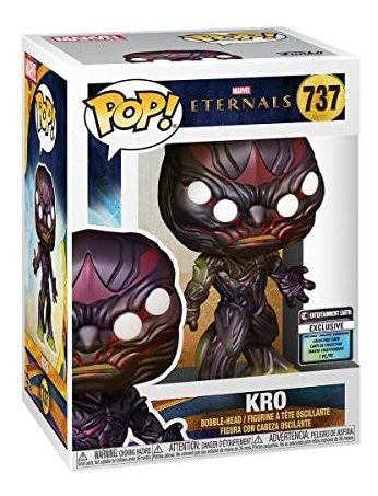 Boneco De Ação Exclusivo Funko Pop Eternals Kro Entertainmen - Imagem 3