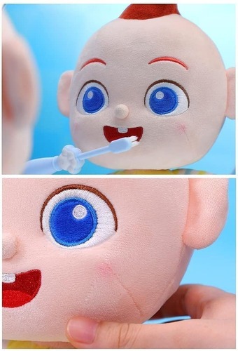 Boneca De Pelúcia Cocomelon Super Jojo Brinquedo Infantil - Imagem 3