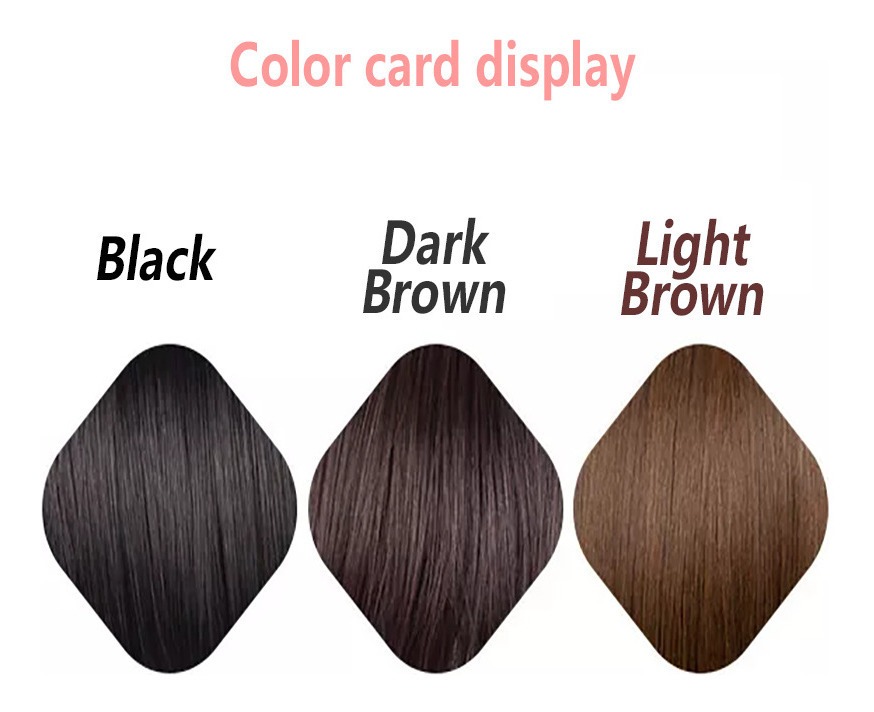 Aplique Cabelo Humano Topper Frontal Cast Escuro Franja Wig - Imagem 6