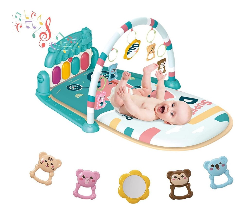 Tapete De Brincar Para Bebês, Academia Para Bebês, Piano, Ho - Imagem 8