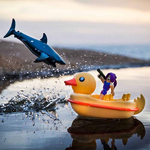Veículo De Barco De Pato Sharkbite Da Coleção Roblox Celebri - Imagem 10