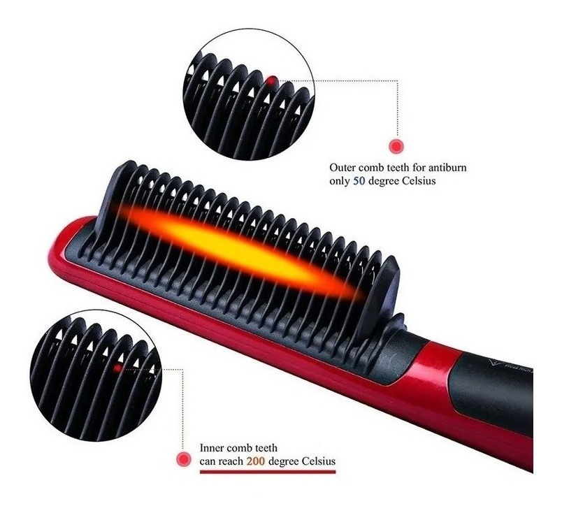 Escova De Alisamento De Cabelo Profissional - Imagem 6
