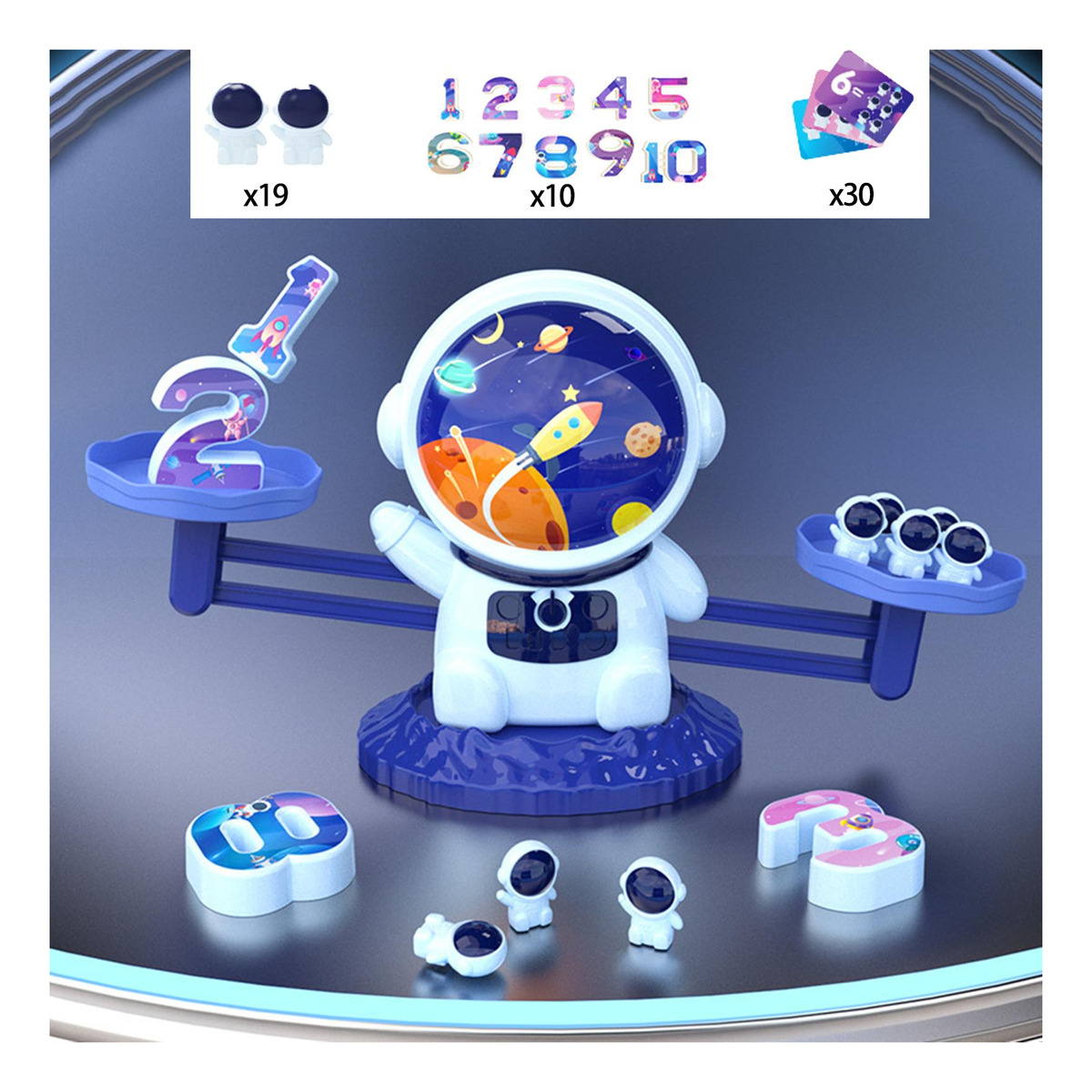 Balance Scale Number Board Game Kindergarten Learning For - Imagem 8