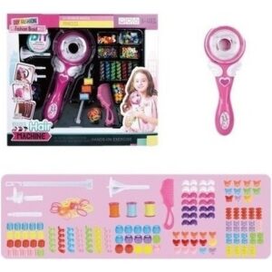 Lazhu Brinquedo De Trançado De Cabelo Mágico Infantis Beleza