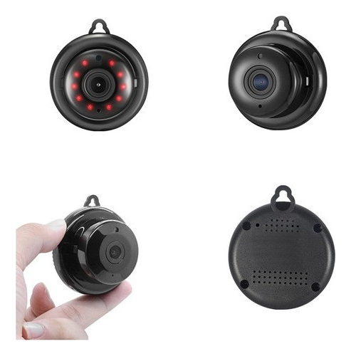 Mini Camera Espiã Wifi Ip Discreta Via App Celular Portatil - Imagem 2