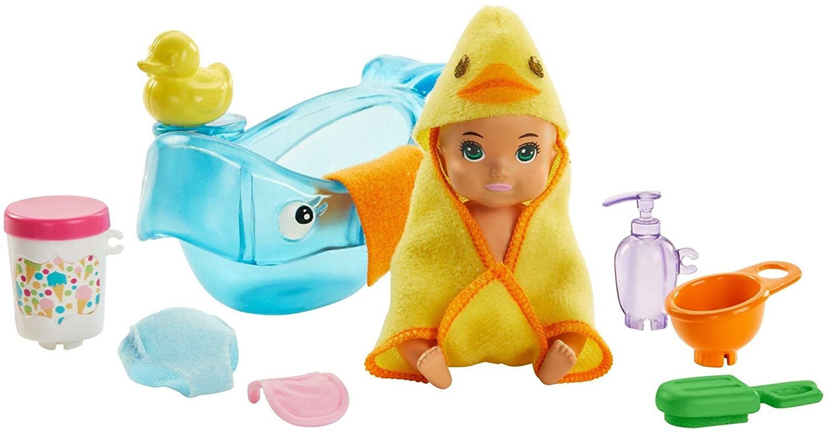 Boneca Barbie Skipper Babs Conjunto De Brinquedos