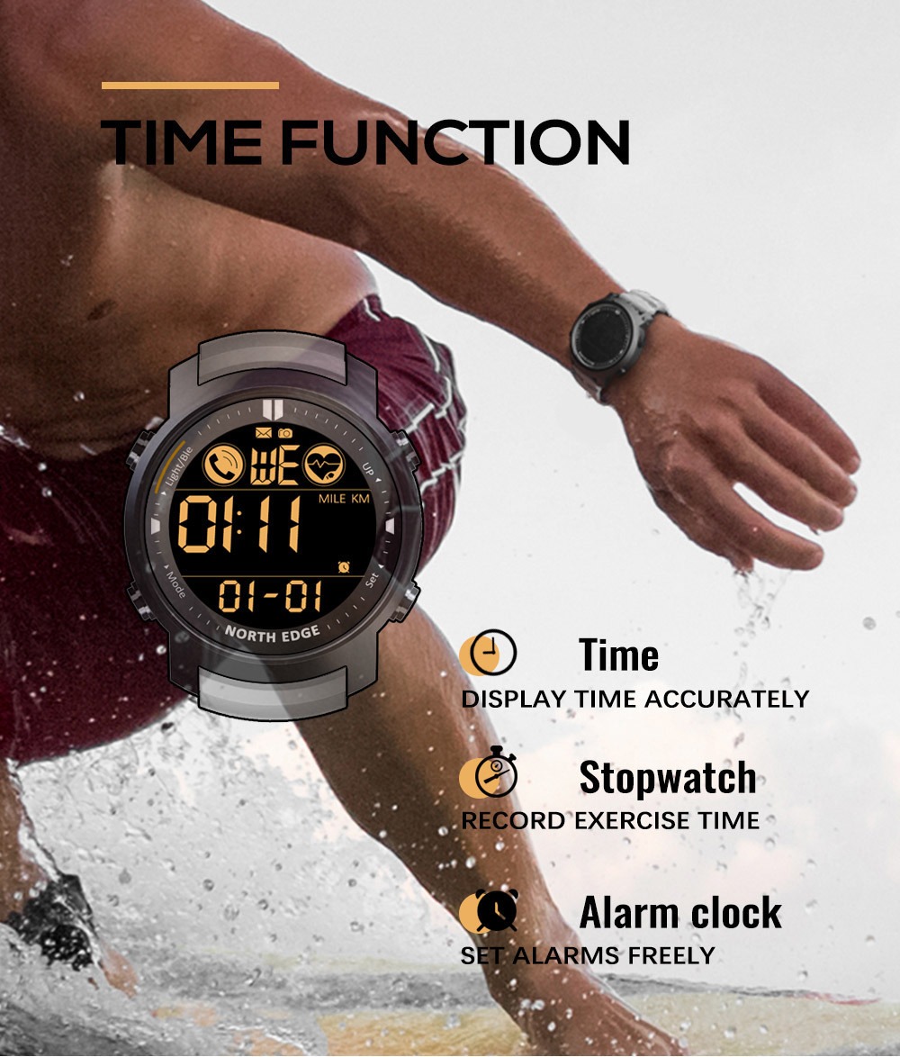 Smartwatch Natação Prova D'água Frequência Cardíaca - Imagem 9