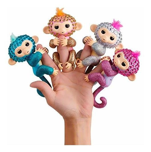 Wowwee Fingerlings Macacos Fingerblings Glimmer Pinkrose - Imagem 3