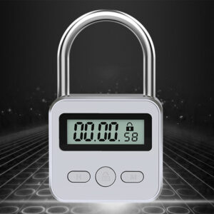 Metal Timer Lock Lcd 99 Horas Max Timing Usb Timer Cadeado,