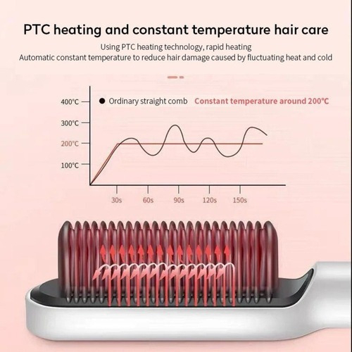 Chapinha De Cabelo Taiff Clássica Cerâmica Preta 110v/220v - Imagem 8