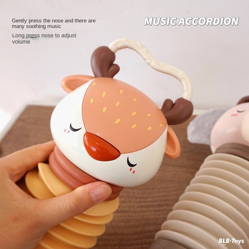 Bebê Música Acordeão Instrumento Brinquedo Educação Infantil - Imagem 4