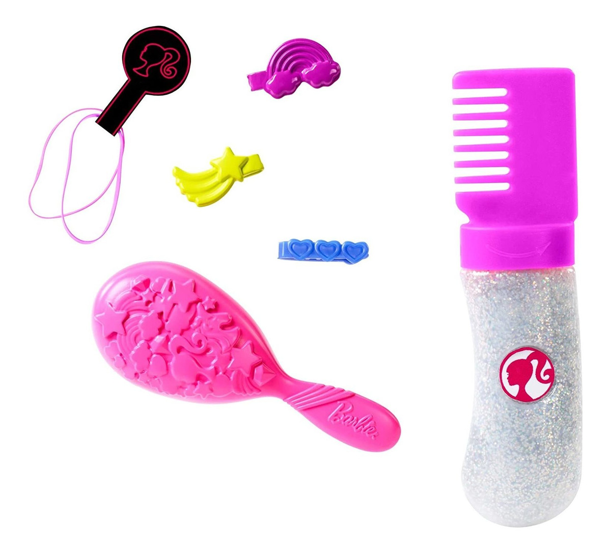 Boneca De Cabelo Barbie Rainbow Sparkle - Imagem 6