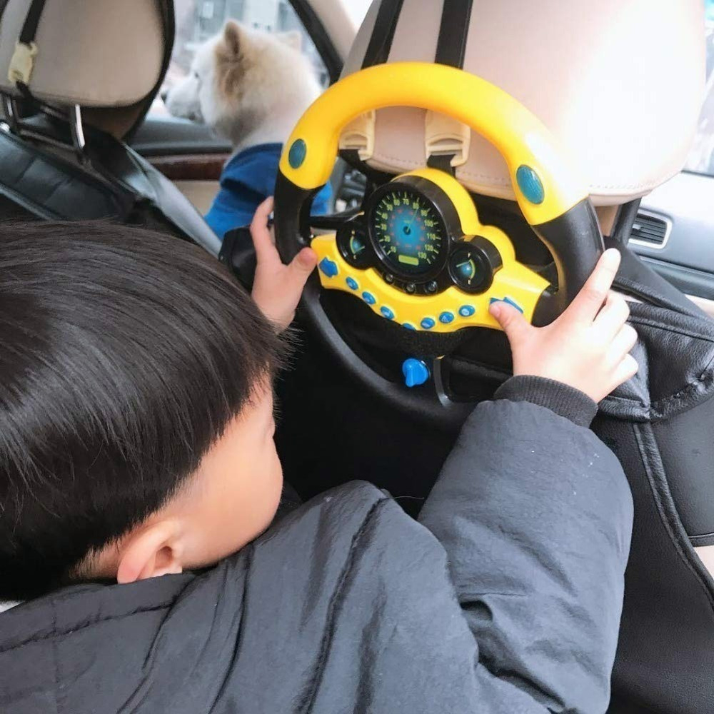 Carros De Brinquedo Com Volante Direção Simulada Direção - Imagem 2