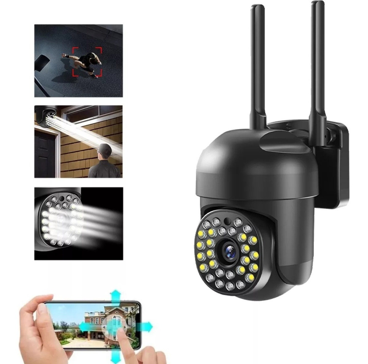 Câmera De Vigilância Colorida Hd Smart Wifi Diaylt0044ylt004 - Imagem 9