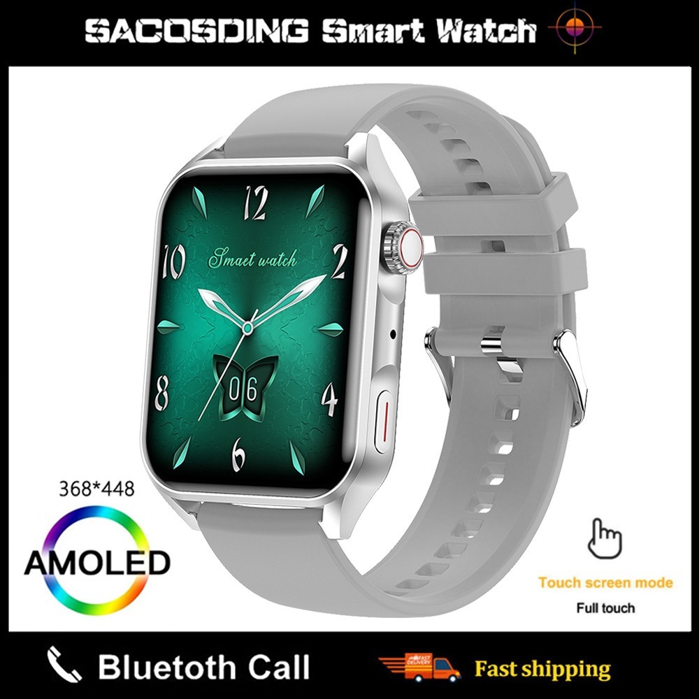 Relógio Inteligente Amoled Nfc Bluetooth Chamada Homem - Imagem 37