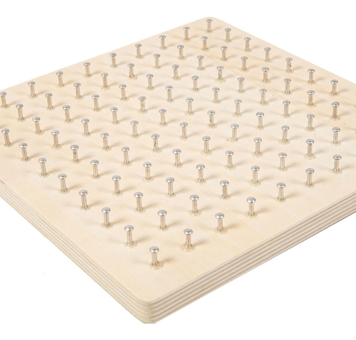 Montessori Geoboard Wooden Matemático Manipulative Math - Imagem 6