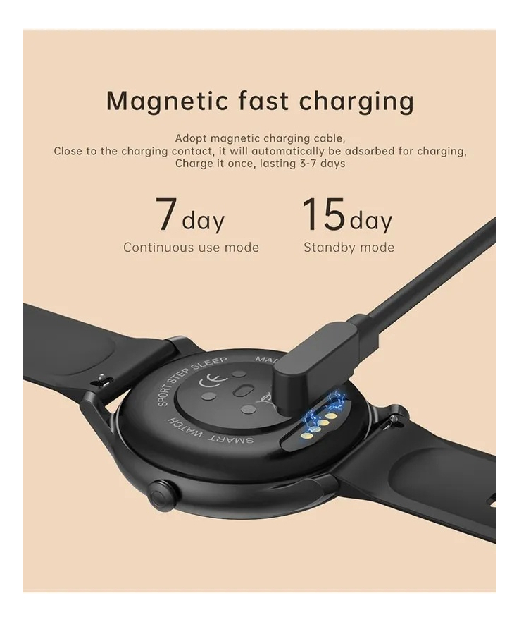 Para Xiaomi Huawei Smartwatch Ladies Sports 7 - Imagem 7