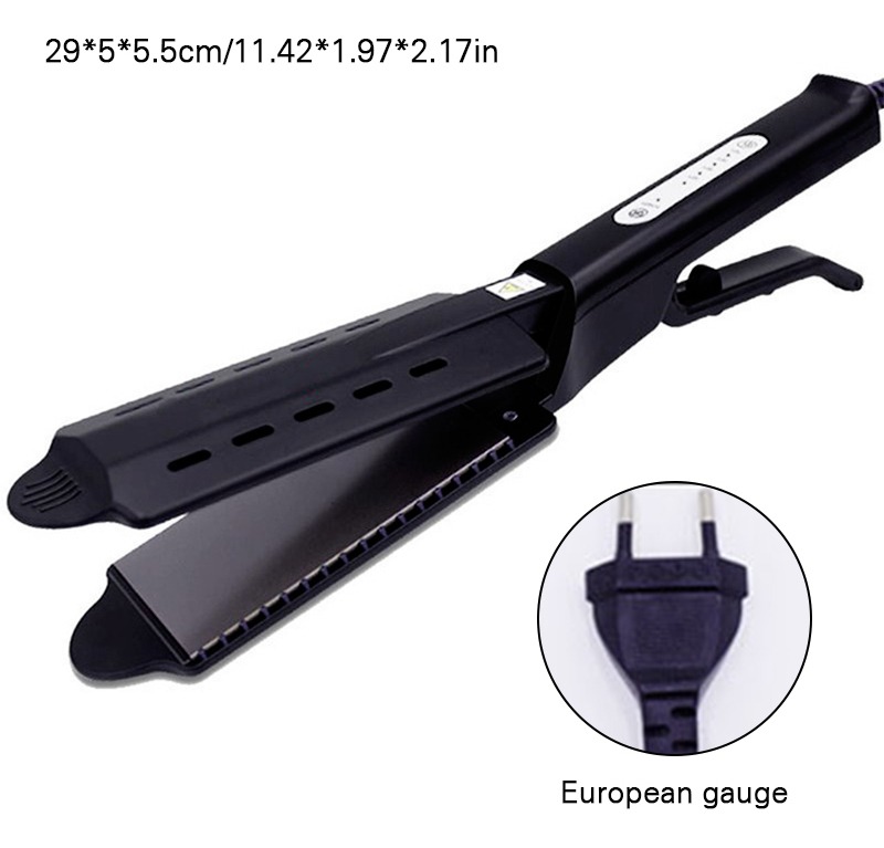 Alisador De Cabelo A Vapor Ceramic Tourmaline Flat Iron Salo - Imagem 11