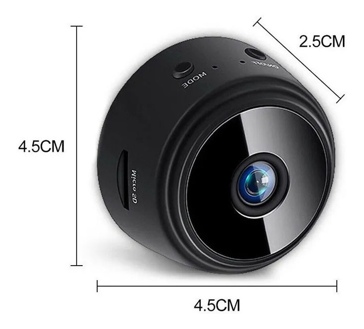 2pcs Mini Micro Camera Monitoramento Espia Segurança 1080p - Imagem 15