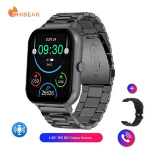 Smartwatch Masculino Bluetooth Call Sports 1.83 Relógio Inte