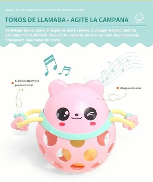 Conjunto De Brinquedos Educativos De Borracha Macia Baby Rat - Imagem 4