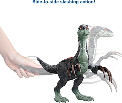 Figura De Terizinossauro Do Jurassic World Dominion Sound Sl - Imagem 3