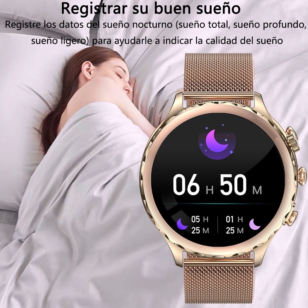 Smartwatch Feminino Smartwatch 360* 360 À Prova D'á - Imagem 8