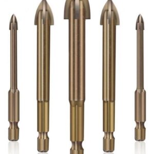 5pcs Broca Universal Fura Tudo Jogo Indestrutível