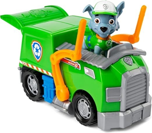 Patrulha Canina Veículo Com Boneco Rocky Reciclar Sunny 1389 - Imagem 4